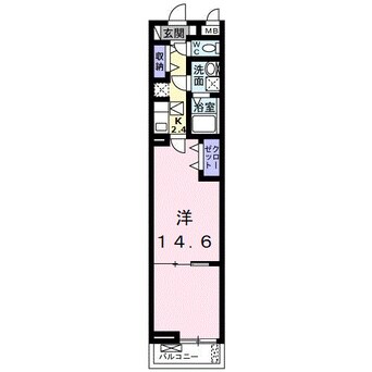 間取図 きのくに線・紀勢本線/紀三井寺駅 バス4分津屋下車:停歩1分 1階 築2年