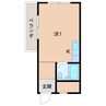 メゾンベル鷺ノ森 1Rの間取り