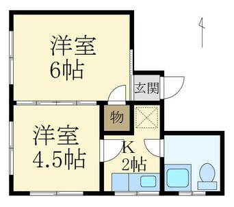 間取図 ツバキマンション