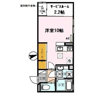 間取図 ファミール中之島