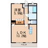 阪和線・羽衣線/和歌山駅 徒歩35分 2階 築17年 1LDKの間取り