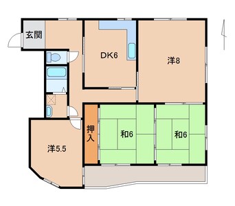 間取図 タイヨーセントポリア