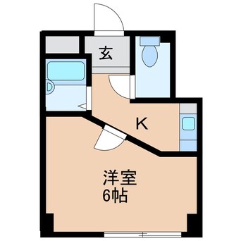 間取図 グリーンプラザ谷町弐番館