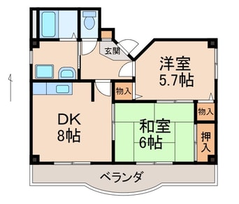 間取図 エクセル七曲