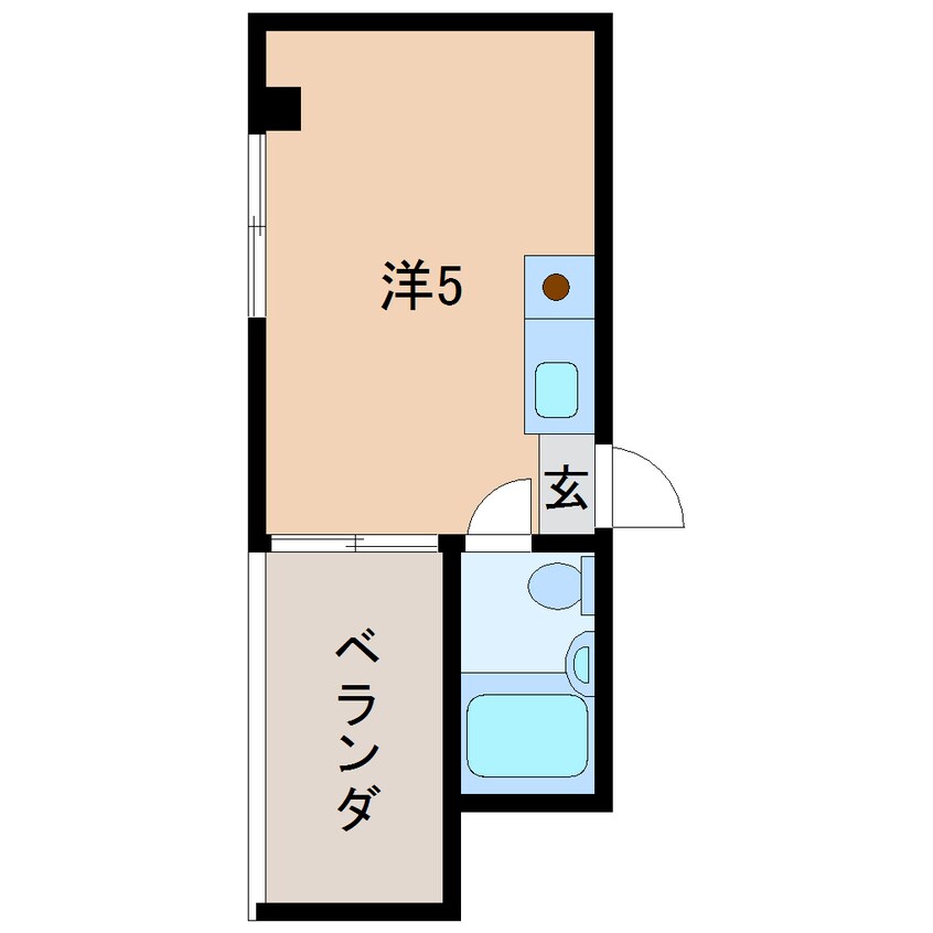 間取図 スカイハイツ十二番丁