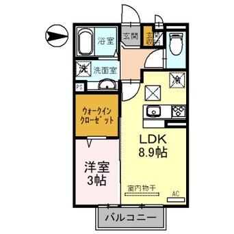 間取図 南海本線/和歌山市駅 バス15分小二里下車:停歩3分 1階 築4年