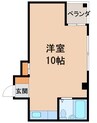 パインフィールド7 1Rの間取り
