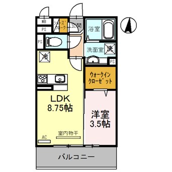 間取図 サンライズ湊Ⅱ