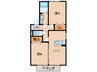 阪和線・羽衣線/六十谷駅 バス:10分:停歩4分 2階 築17年 2DKの間取り