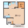 阪和線・羽衣線/和歌山駅 徒歩13分 1階 築11年 1Rの間取り