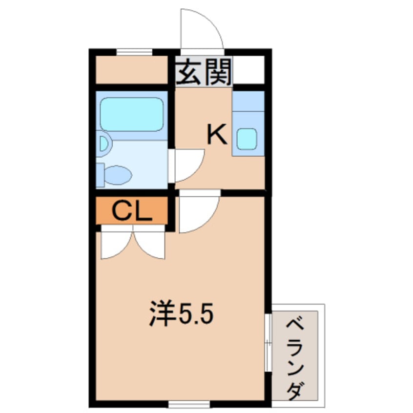 間取図 メゾンクレセール