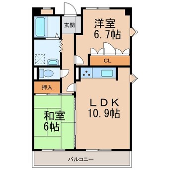 間取図 朝日プラザ十番丁