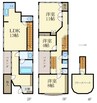 本町ビル 3LDKの間取り