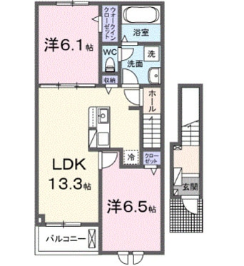 間取図 南海本線/紀ノ川駅 徒歩19分 2階 建築中