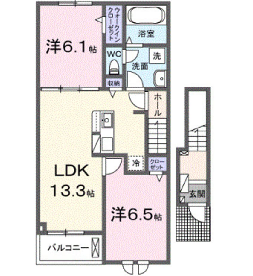 間取図 南海本線/紀ノ川駅 徒歩19分 2階 建築中