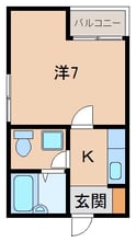 カサ・デ・まるのうちの間取図