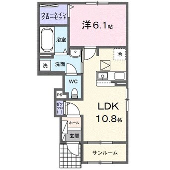 間取図 きのくに線・紀勢本線/黒江駅 徒歩13分 1階 1年未満