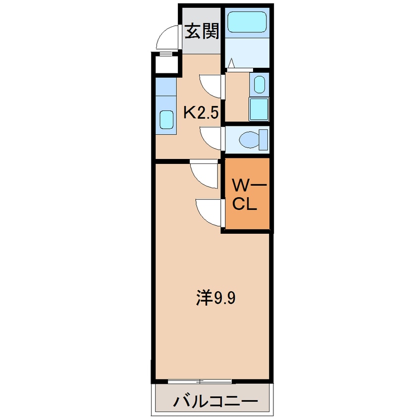 間取図 きのくに線・紀勢本線/紀和駅 徒歩6分 1階 築13年
