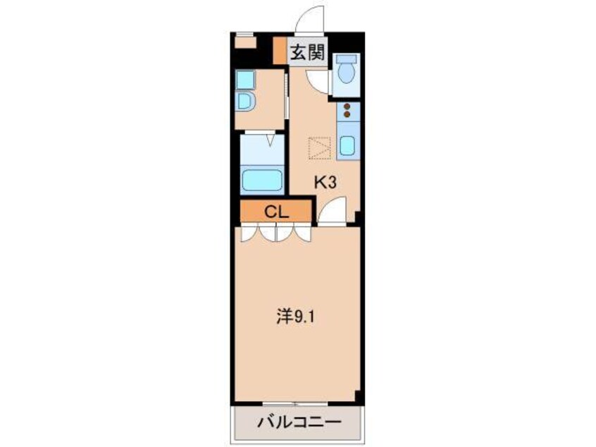 間取図 和歌山電鉄貴志川線/日前宮駅 徒歩28分 1階 築15年