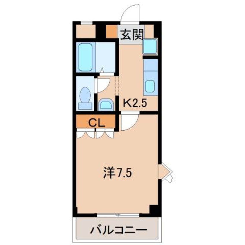 間取図 和歌山線/田井ノ瀬駅 徒歩17分 2階 築15年