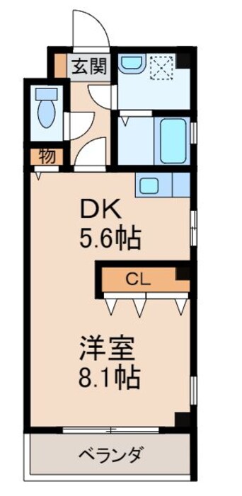間取図 パレ・フルール