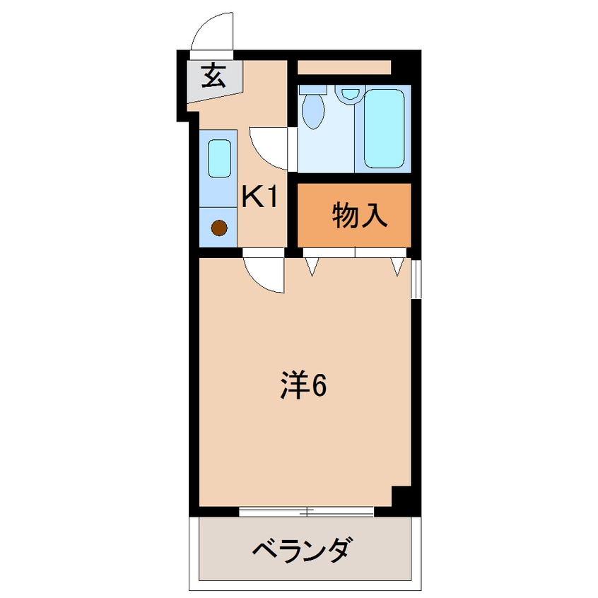 間取図 スカイハイツ十二番丁