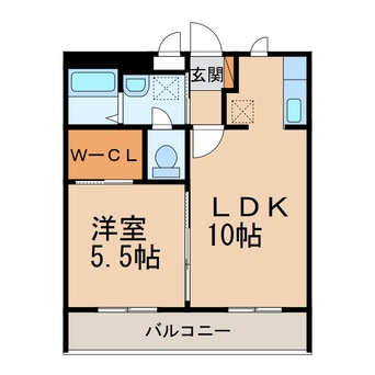 間取図 阪和線・羽衣線/和歌山駅 徒歩15分 3階 築15年