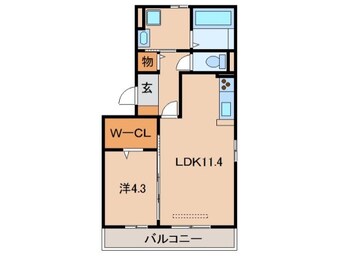 間取図 南海本線/紀ノ川駅 徒歩5分 2階 築5年