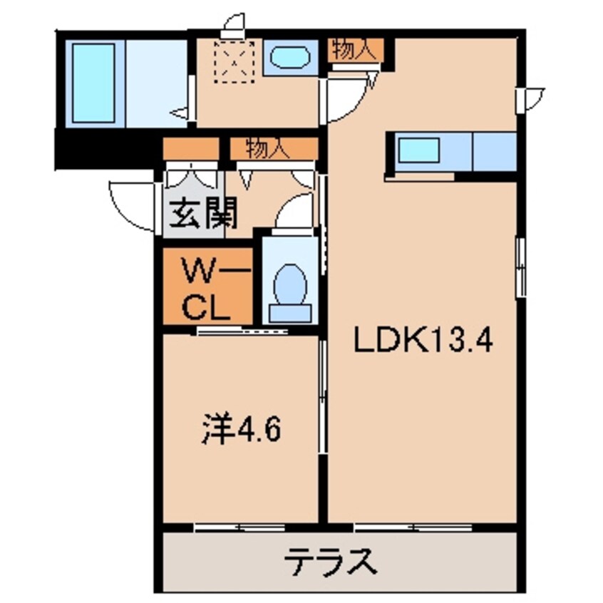 間取図 南海本線/和歌山市駅 バス15分堀止下車:停歩3分 1階 築9年