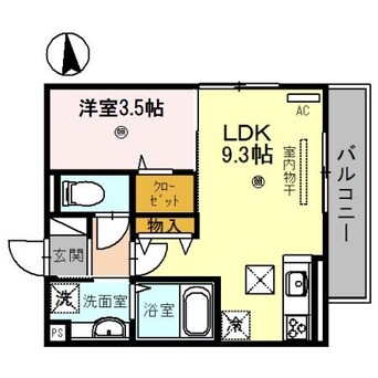 間取図 きのくに線・紀勢本線/紀和駅 徒歩6分 1階 築5年