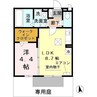 和歌山線/田井ノ瀬駅 徒歩22分 1階 築17年 1LDKの間取り