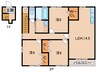 南海本線/和歌山市駅 バス:11分:停歩5分 2階 築14年 3LDKの間取り