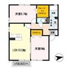 南海本線/和歌山市駅 バス:15分:停歩4分 2階 築19年 2LDKの間取り