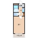 エイトマンションの間取図