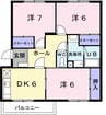 きのくに線・紀勢本線/黒江駅 徒歩29分 1階 築29年 3DKの間取り