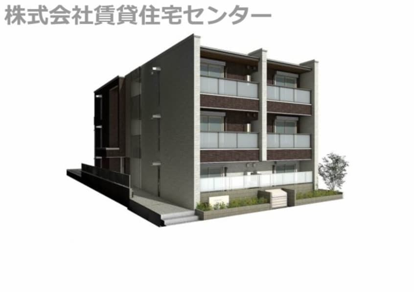 完成予想図 南海本線/和歌山市駅 徒歩5分 3階 建築中