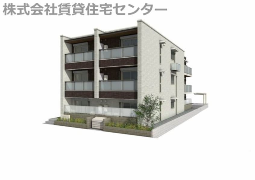 完成予想図 南海本線/和歌山市駅 徒歩5分 3階 建築中