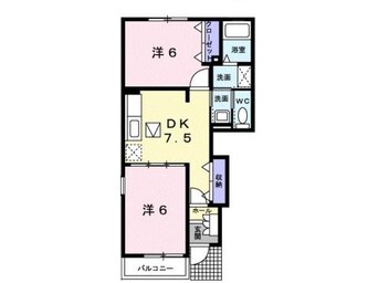 間取図 和歌山線/粉河駅 徒歩2分 1階 築17年