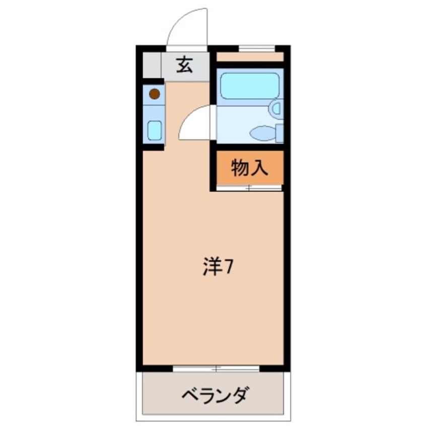 間取図 四番丁ハイム