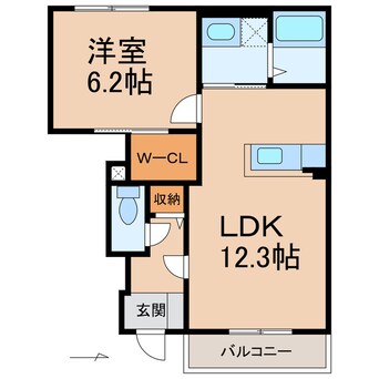 間取図 南海高野線/橋本駅 徒歩17分 1階 1年未満