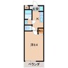 きのくに線・紀勢本線/宮前駅 徒歩13分 2階 築20年 1Kの間取り