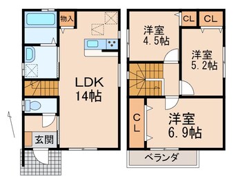 間取図 シアラ植松丁 A号