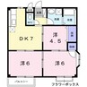 南海高野線/御幸辻駅 徒歩10分 2階 築32年 3DKの間取り