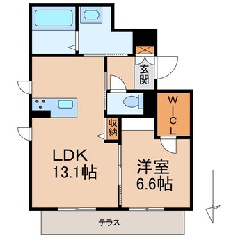 間取図 阪和線・羽衣線/和歌山駅 徒歩10分 1階 1年未満