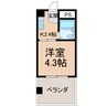 スタンドアップ和歌山 1Kの間取り