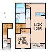 クラウンハイツplus砂山 1LDKの間取り