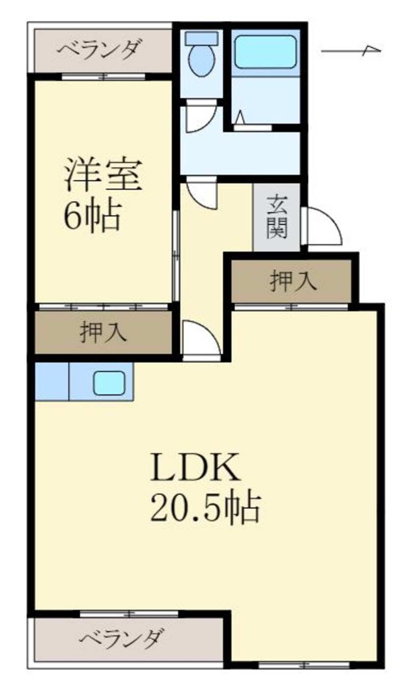 間取図 ルネみなと