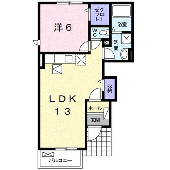 間取図 阪和線・羽衣線/和歌山駅 バス30分大浦下車:停歩3分 1階 築7年