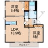阪和線・羽衣線/和歌山駅 バス:15分:停歩3分 2階 築18年 2LDKの間取り