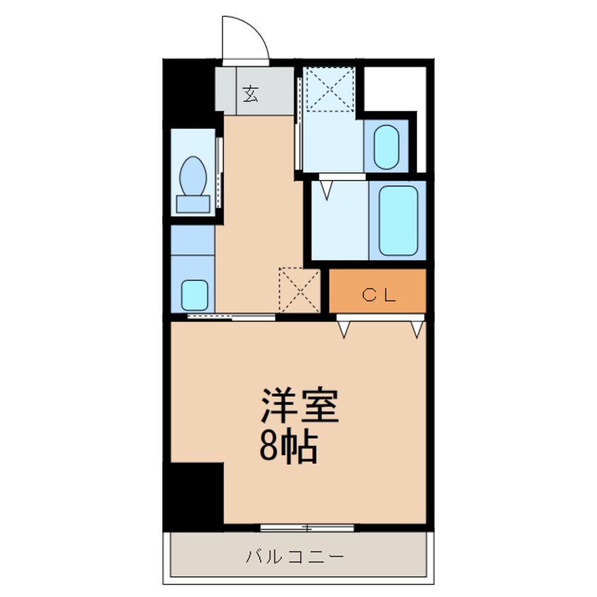 間取図 和歌山線/和歌山駅 徒歩9分 4階 築4年